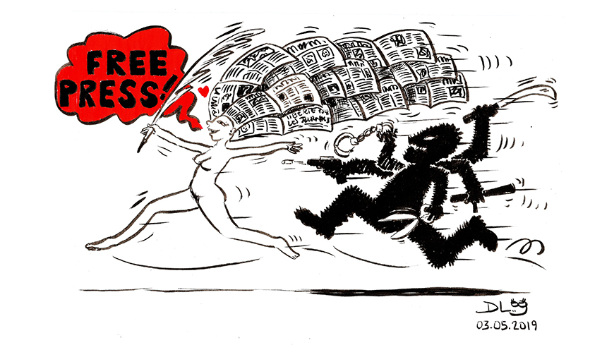 Dessin © Dlog (Tunisie) / Cartooning for Peace