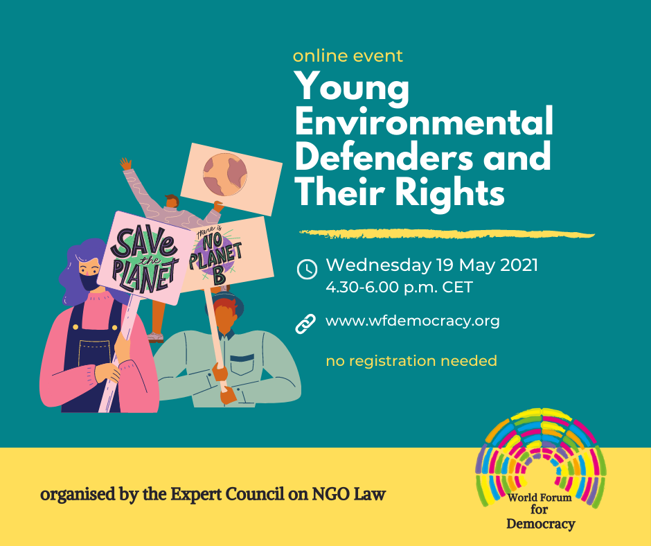 read more about the "Young environmental defenders" event