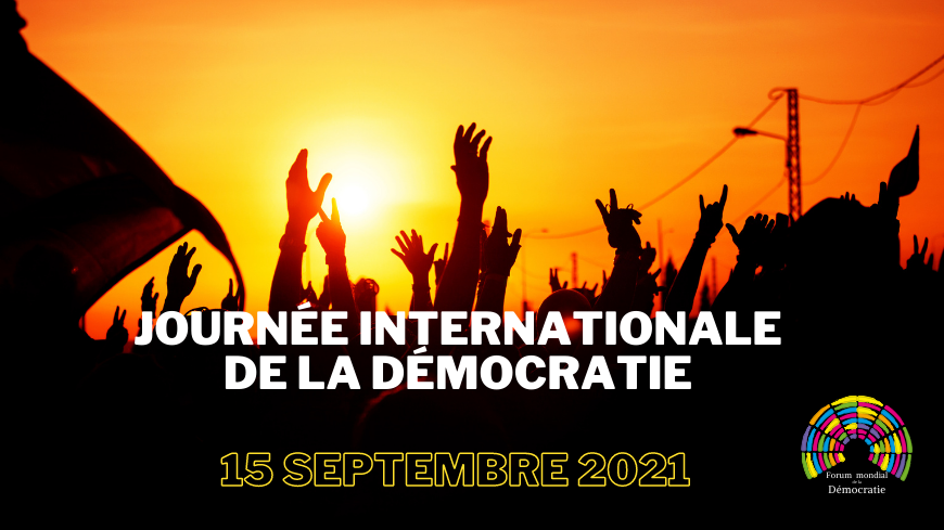 Célébrez la Journée internationale de la démocratie avec le Forum mondial de la démocratie