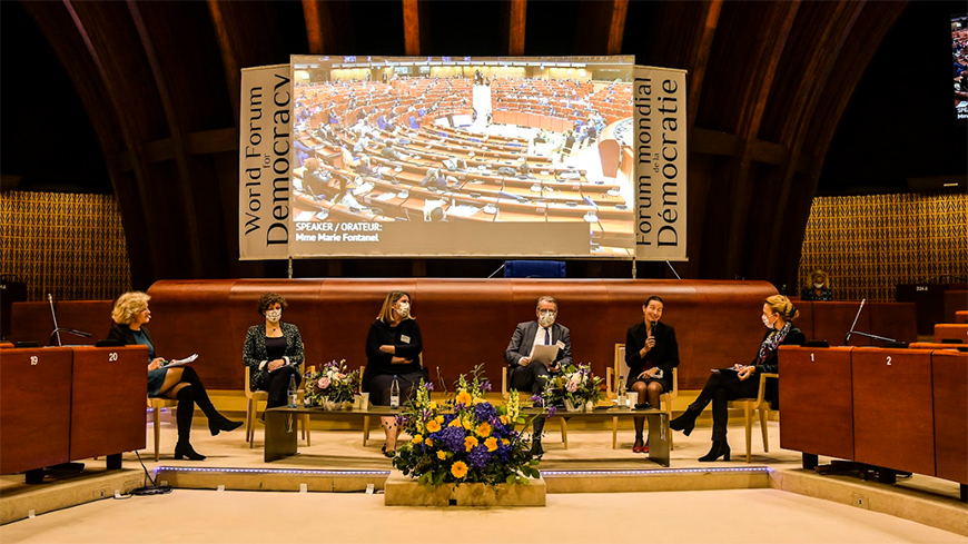 Opening Session of the World Forum for Democracy 2021