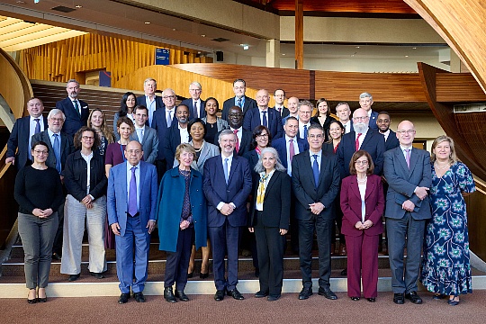 International administrative tribunals who participated in the closed session held in Strasbourg on 13 October 2025