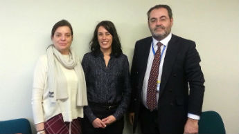 From left to right: T.M. da Silva Bravo, A.M. Burns, S. Sansotta
