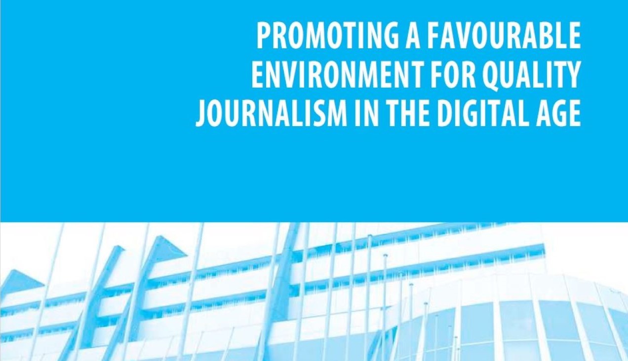 Council of Europe recommendation for promoting quality journalism in the digital age, available in Macedonian language