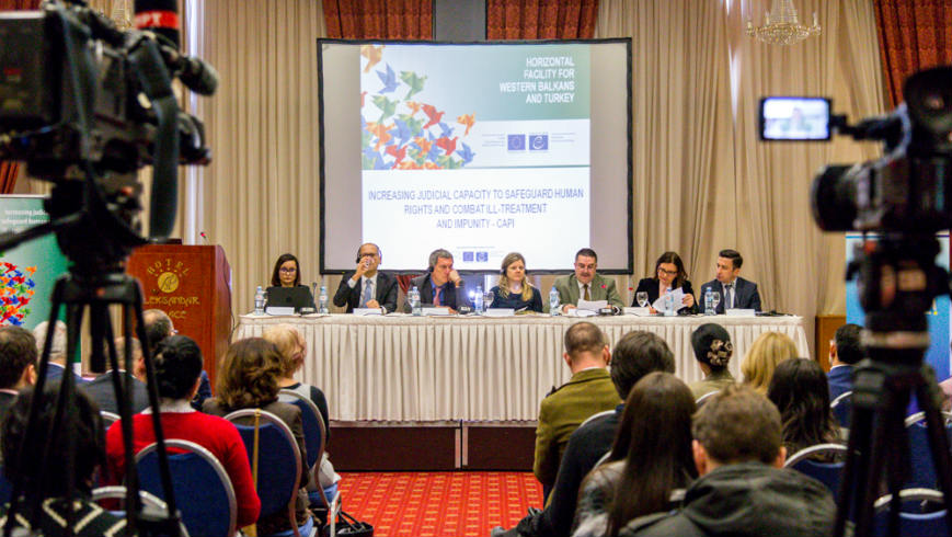 Launch of the project “Increasing judicial capacity to safeguard human rights and combat ill-treatment and impunity”