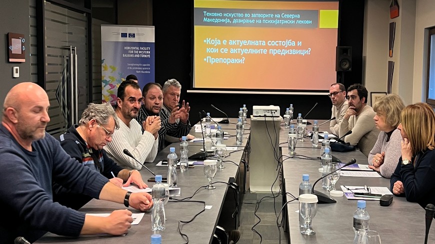 Prison medical staff in North Macedonia trained on mental healthcare