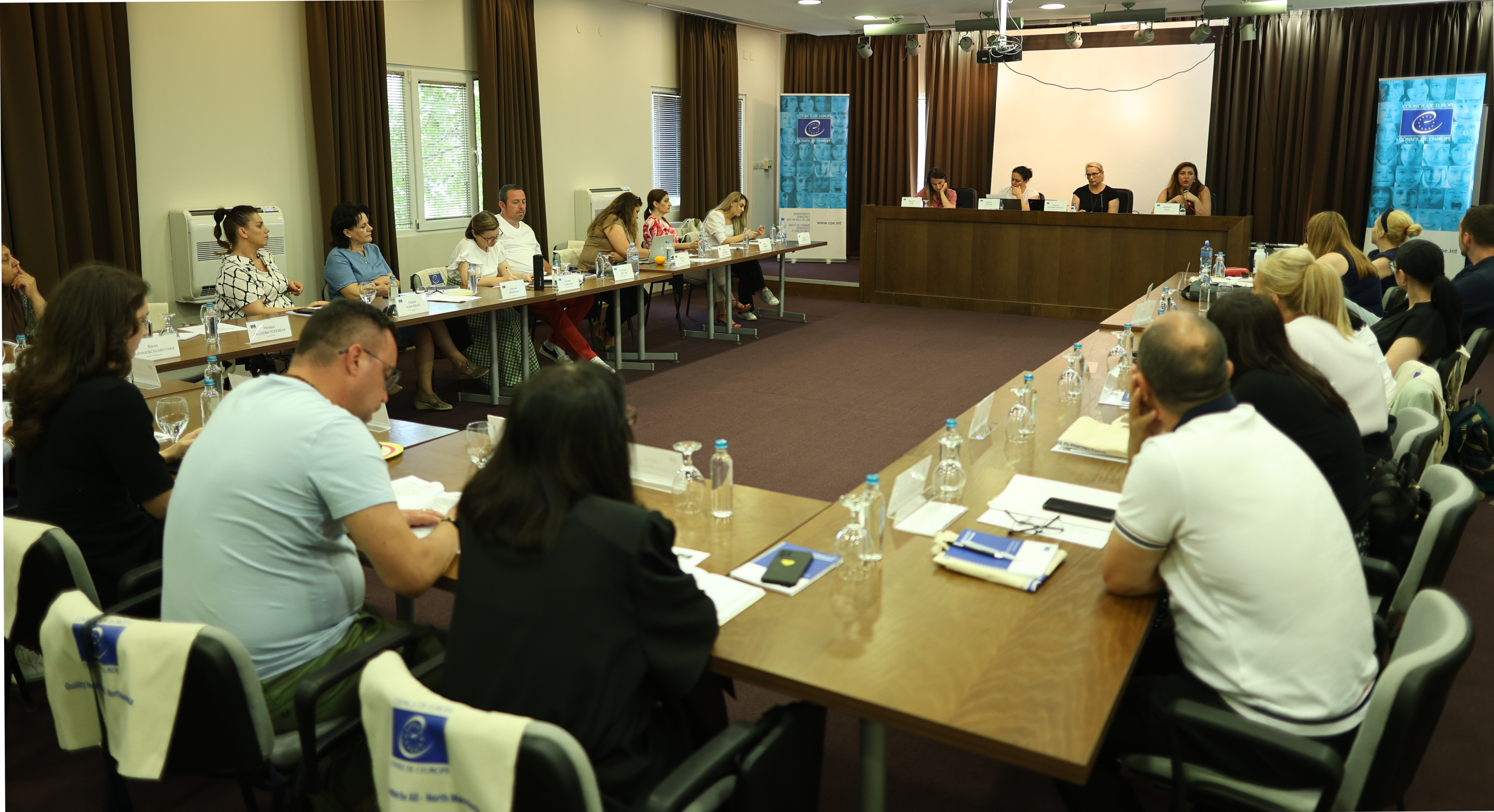 Second Round Table on the ECtHR judgment in the case of Elmazova and Others v. North Macedonia reinforces coordinated action towards inclusive education in North Macedonia