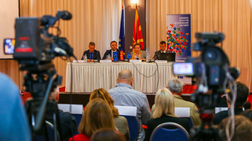 Промоција на проектот за „Јакнење на почитувањето на човековите права при полициското постапување’’