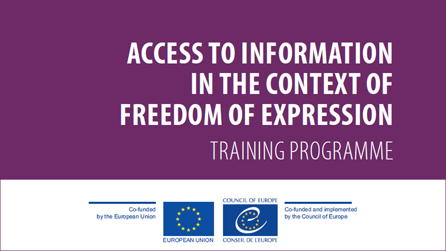 Access to Information and Freedom of Expression: New Training Programme Empowers Legal Professionals, Civil Servants, and Journalists