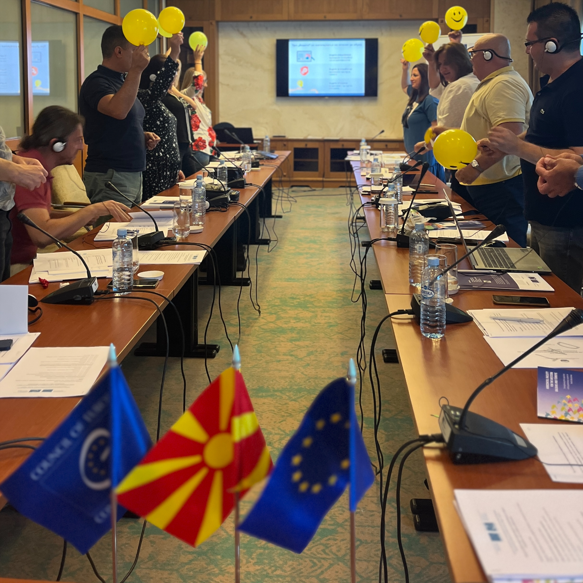 Raising the capacities of penitentiary staff in North Macedonia through the development of a structured training system
