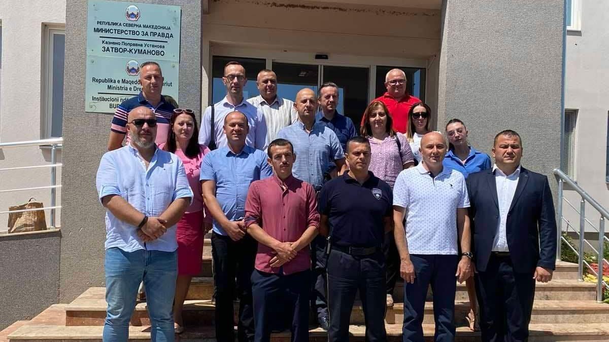 Prison practitioners from the region, visit North Macedonia to exchange best way forward for reintegration of violent extremist prisoners