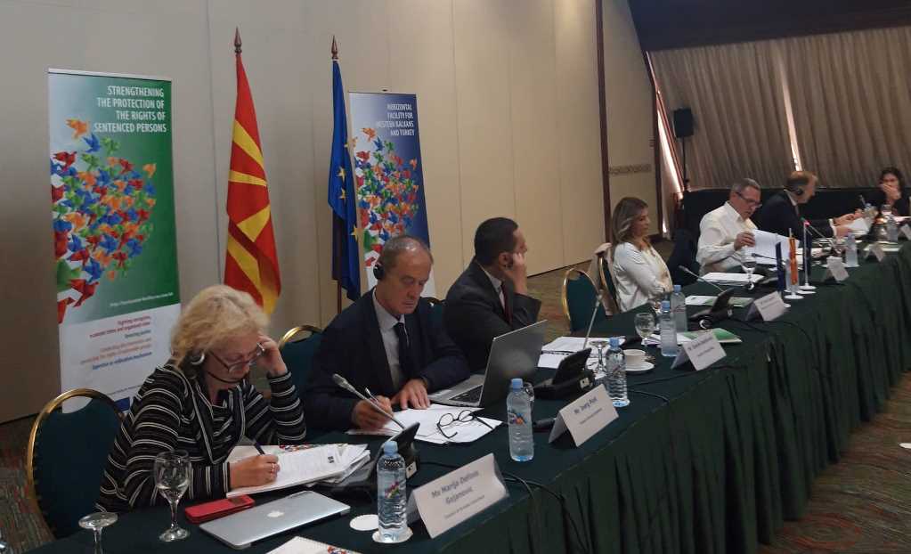 Тркалезна маса за презентација на извештајот од мисијата за проценка на состојбата во однос на здравствената заштита во затворите во Северна Македонија