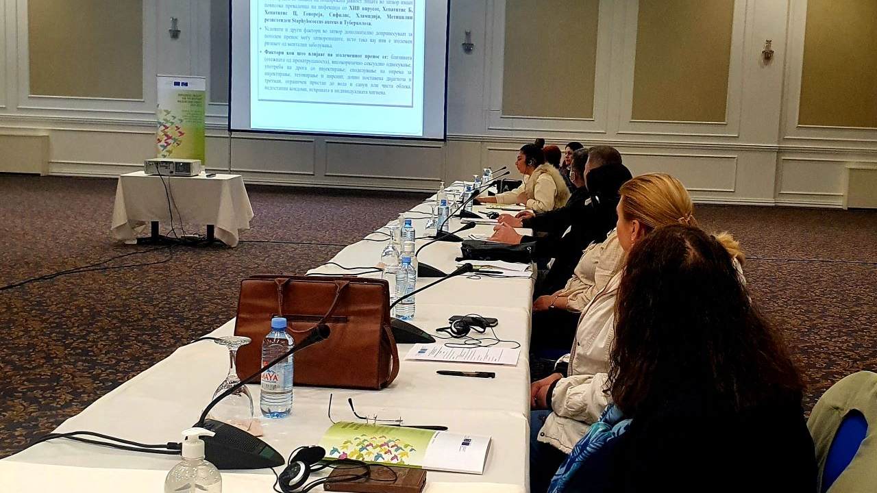 Prison doctors and medical staff in North Macedonia enhanced their knowledge on preventing and treating transmissible diseases