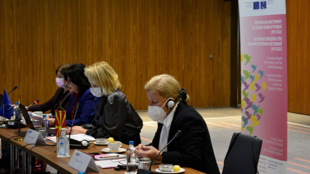 The Steering Committee of the action “Preventing and Combating Human Trafficking in North Macedonia” holds its 5th meeting