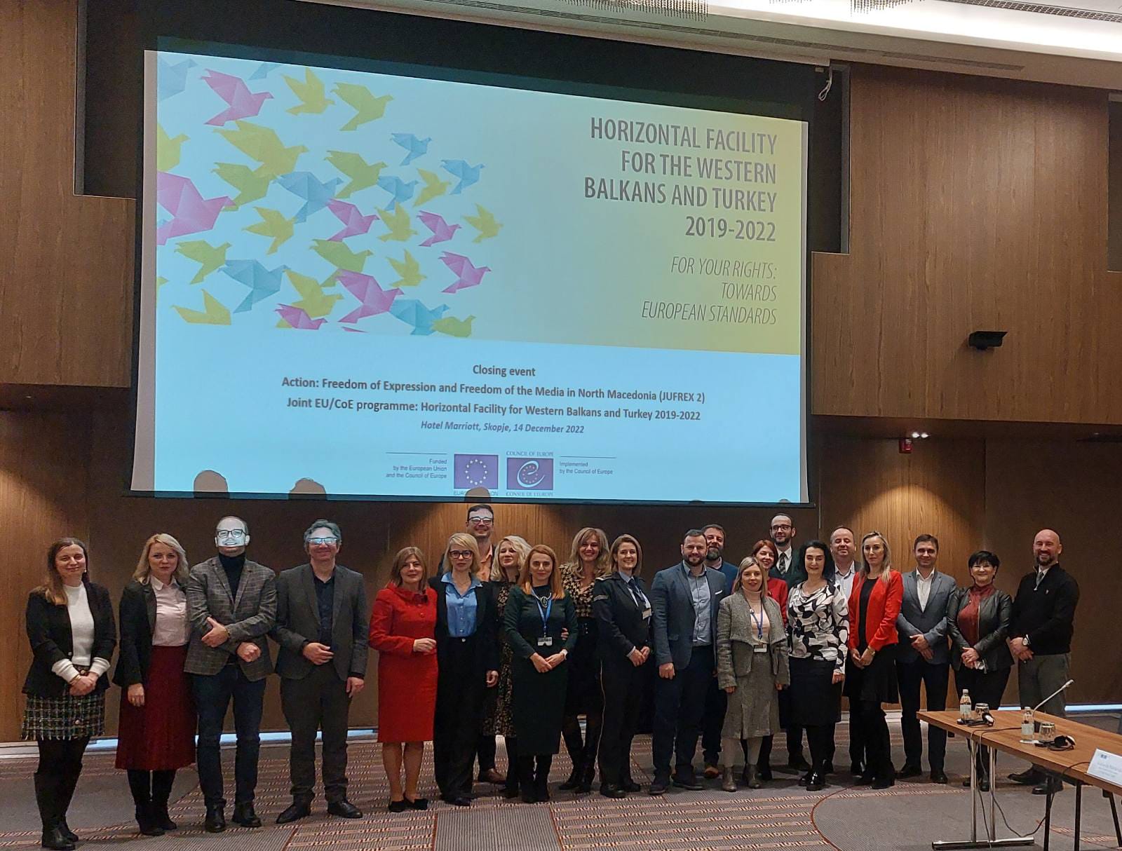 JUFREX partners and beneficiaries in North Macedonia take stock of the results in the field of freedom of expression