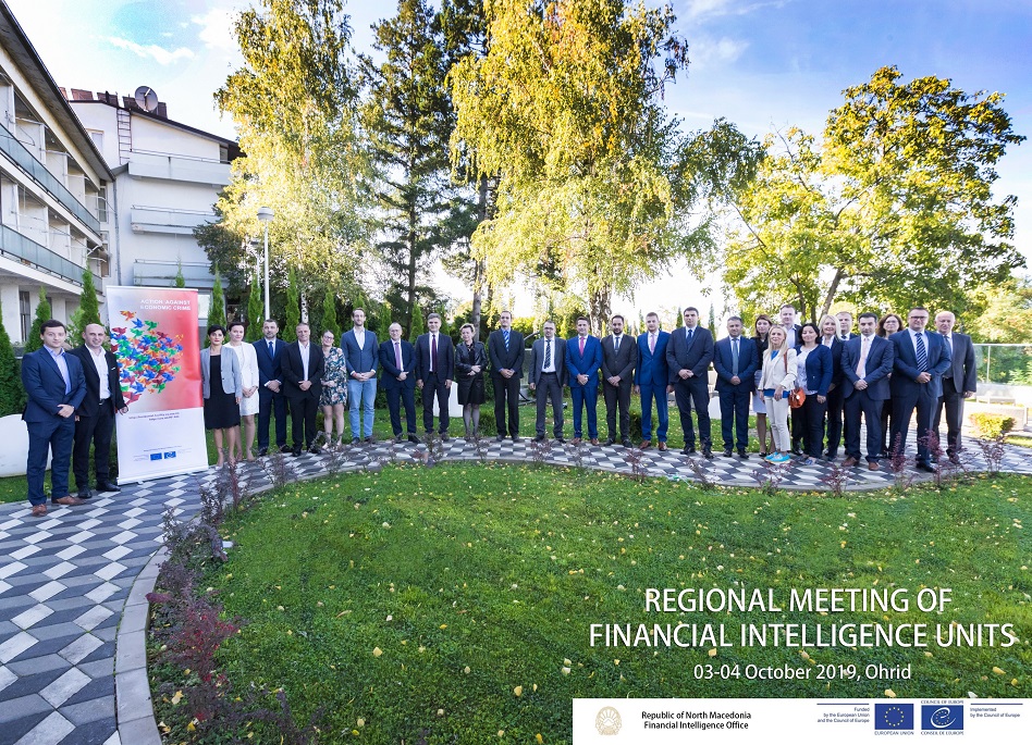 Horizontal Facility Action against Economic Crime in North Macedonia supports the annual regional meeting of FIUs
