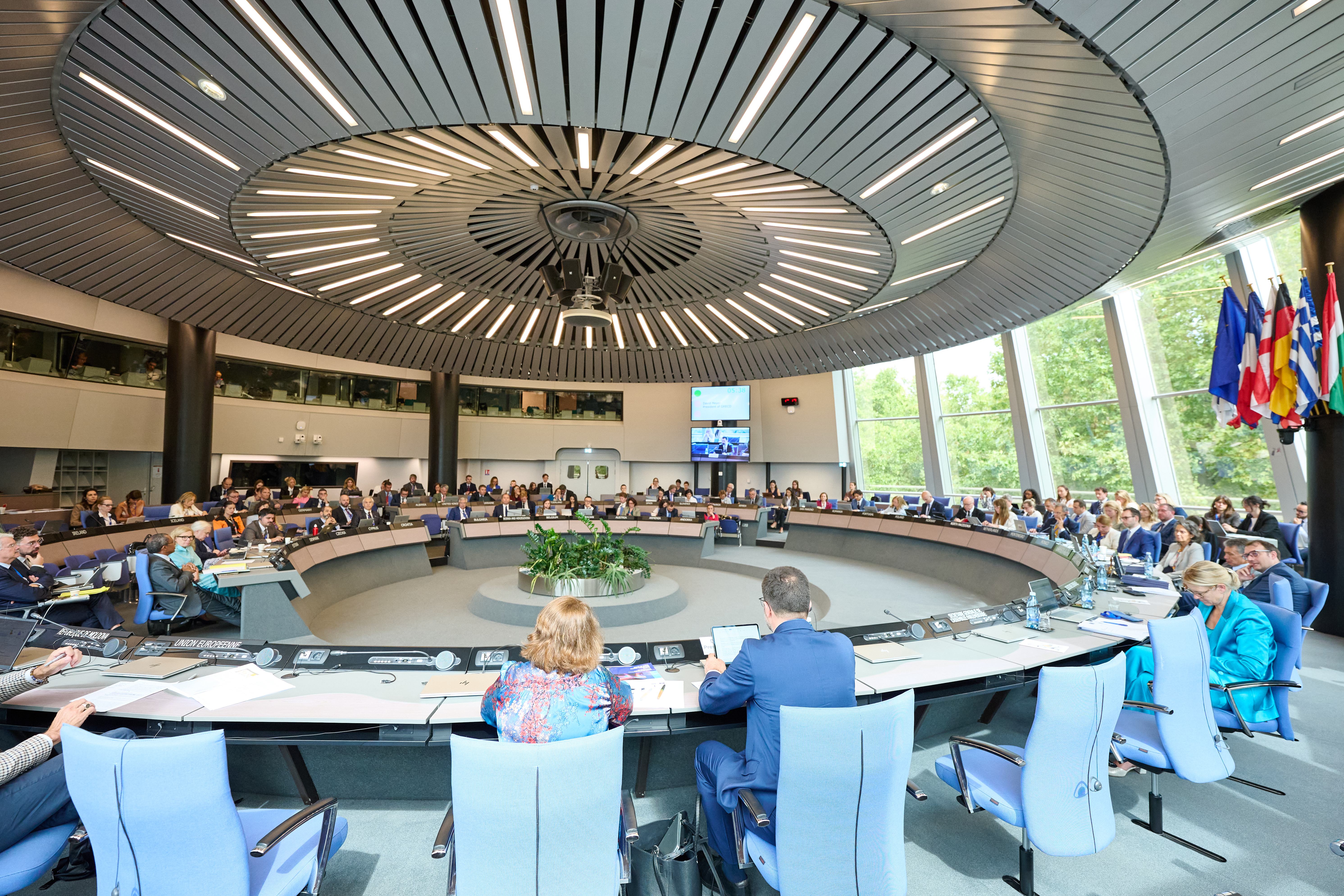 GRECO President exchanges views with the Committee of Ministers