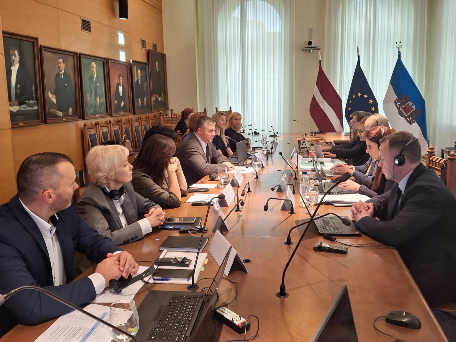 6th Round Evaluation visit undertaken in Latvia by GRECO delegation
