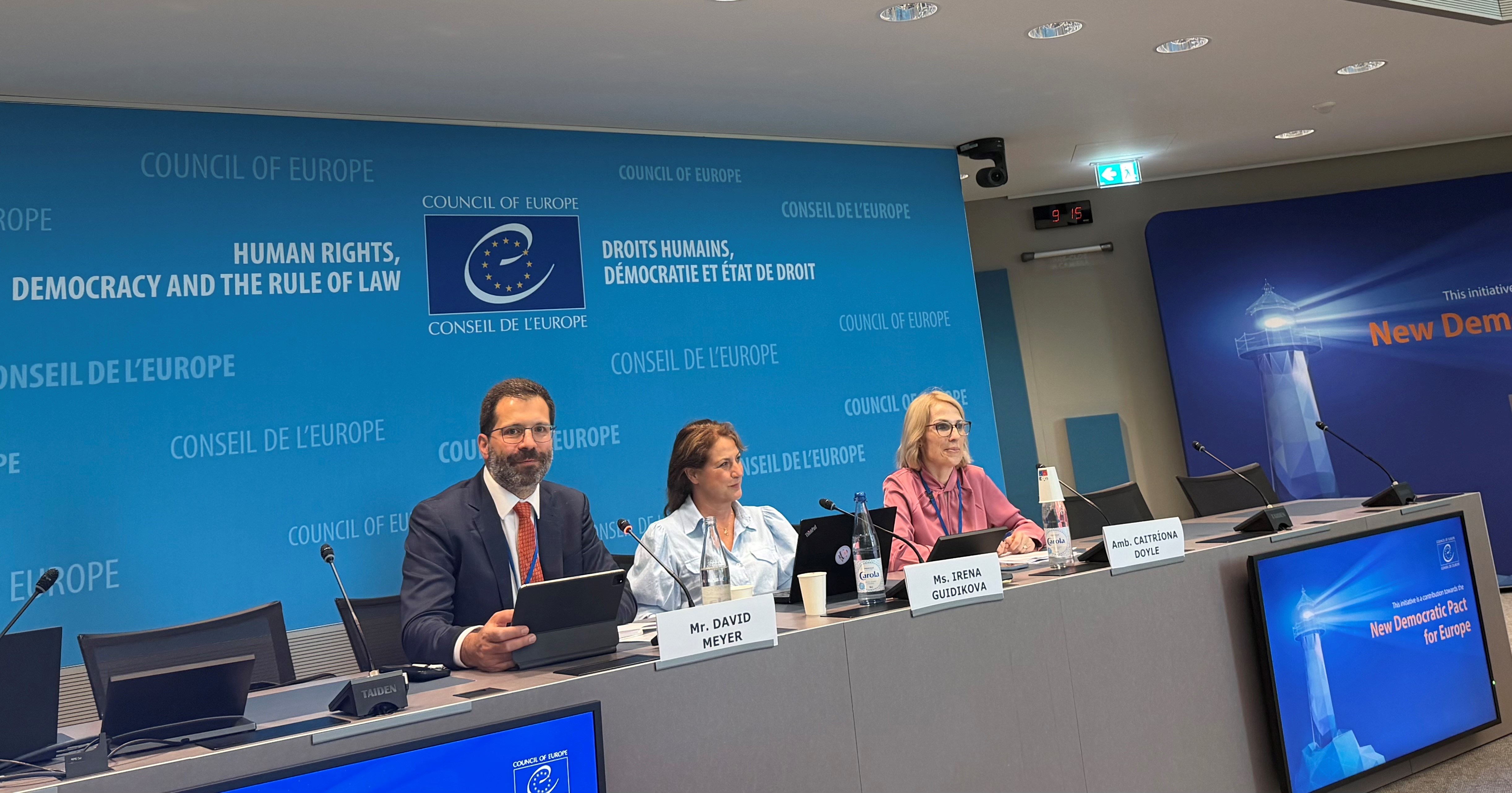 GRECO President highlights corruption prevention as a cornerstone of democratic security
