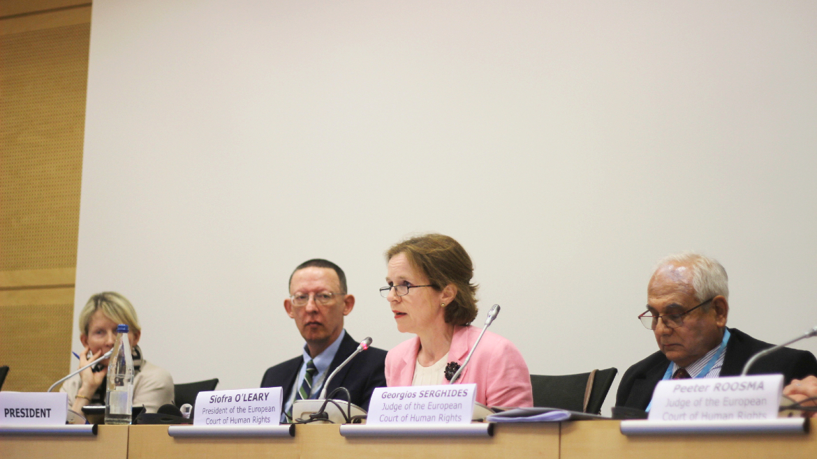 GRECO holds an exchange of views with the President of the European Court of Human Rights