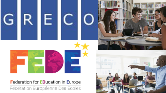 Déclaration du Président du GRECO à l'Assemblée Générale de la Fédération Européenne Des Ecoles (FEDE)
