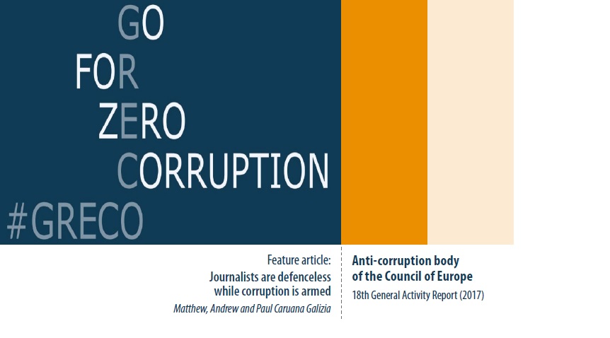 GRECO publishes its General Activity Report (2017)