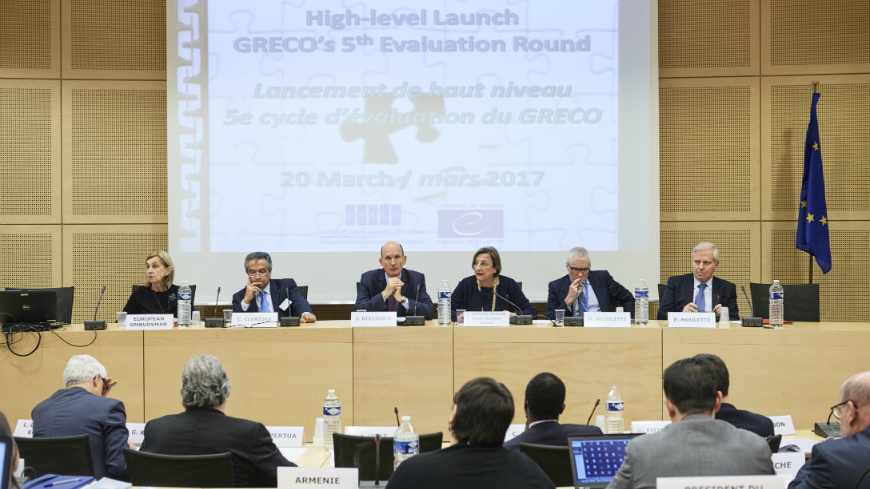 New GRECO evaluation round launched: Preventing corruption in central governments and law enforcement agencies
