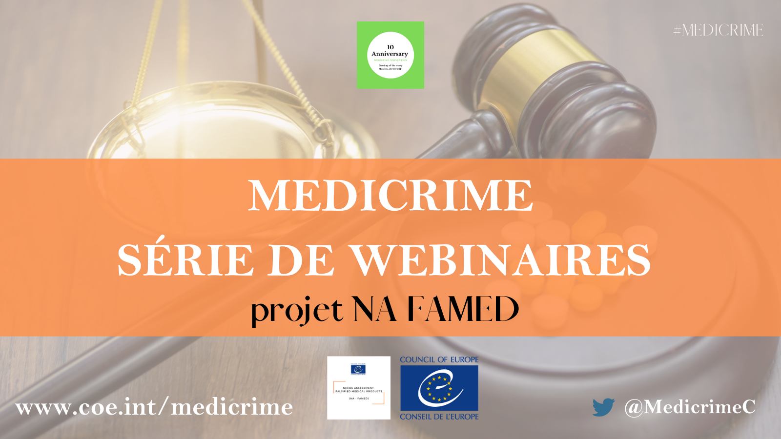 Lancement d'une série de webinaires dans le cadre du projet NA FAMED