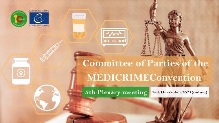 5th Plenary meeting of the Committee of the Parties of the MEDICRIME Convention