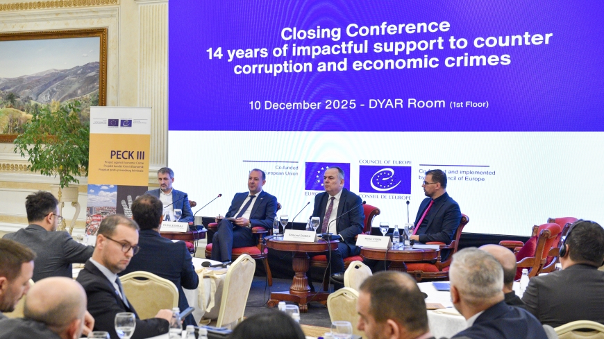 Closing Conference: Joint EU/Council of Europe Project against Economic Crime (PECK III)