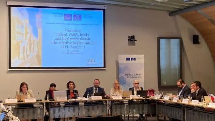 Workshop “Role of VASPs, banks and legal professionals in the effective implementation of EU Sanctions”