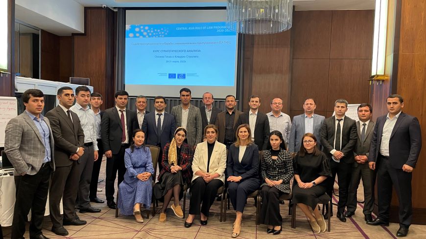 Enhancing Tajik Financial Intelligence Unit and law enforcement agencies’ capacities to conduct strategic analysis