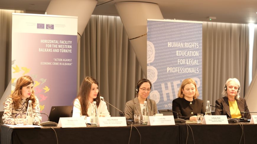 Launching of the Albanian version of the Council of Europe HELP course on “Introduction to Corruption Prevention”
