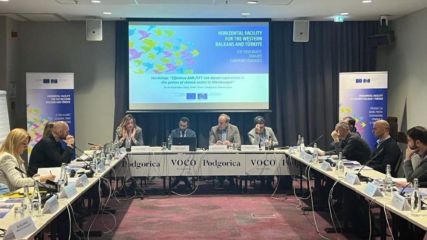 Guiding Montenegrin supervisors in the games of chance sector through the process of anti-money laundering risk-based supervision