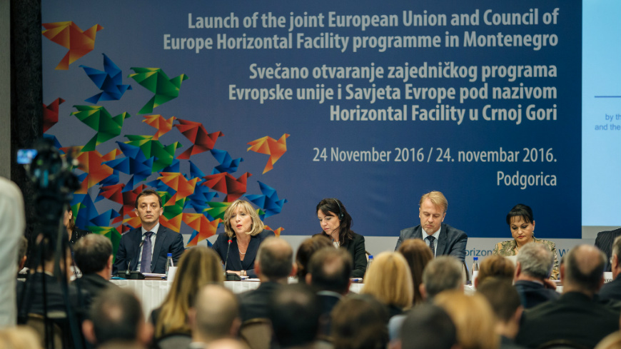 Joint Launching Conference of the Horizontal Facility Actions in Montenegro