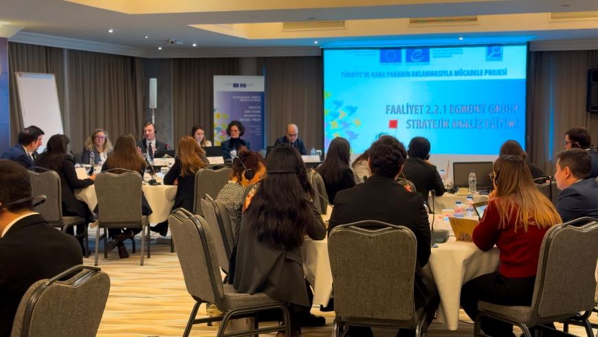 Egmont Group Strategic Analysis Course provided to the Financial Crimes Investigation Board of Türkiye