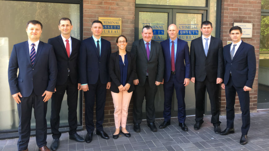 Study visit of Moldovan asset recovery officials to the Criminal Assets Bureau in Ireland