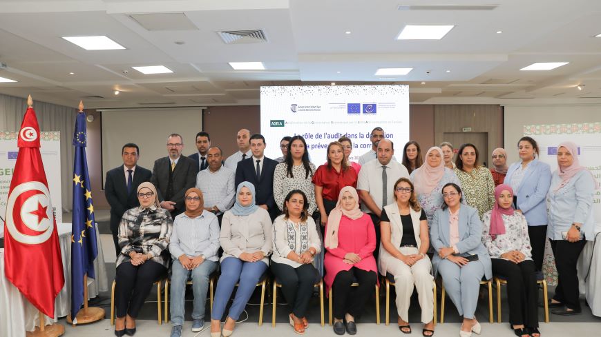 Le Conseil de l'Europe soutient le renforcement des services d'audit public dans la lutte contre la corruption en Tunisie