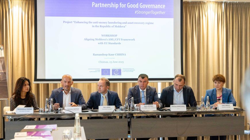 Joint efforts underway to align the Republic of Moldova’s AML/CFT policies with EU standards