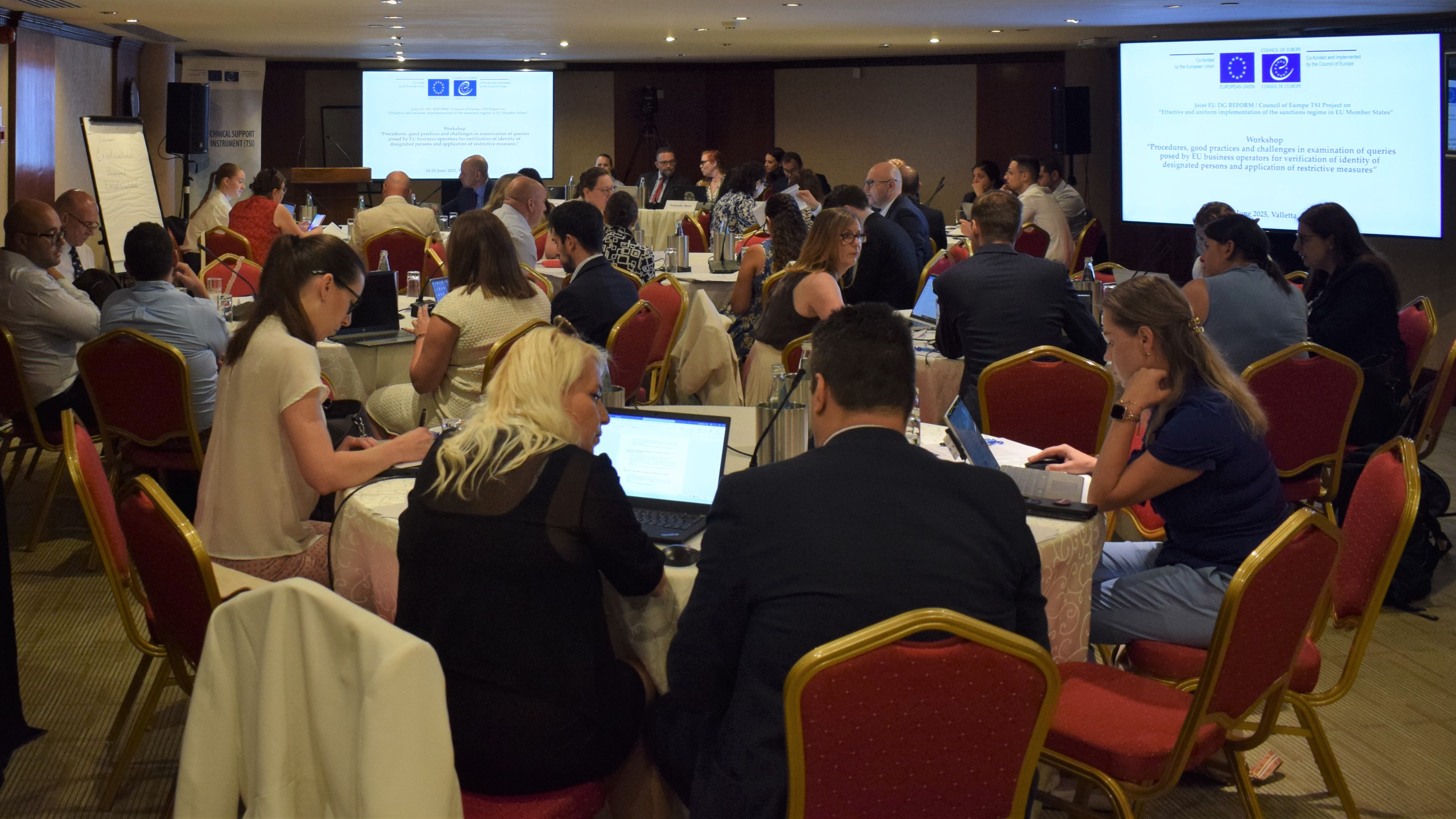 Supporting EU National Competent Authorities’ engagement with business operators in effective application of restrictive measures