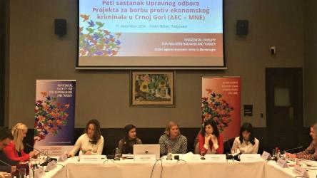 Fifth Steering Committee of the Action against Economic Crime in Montenegro