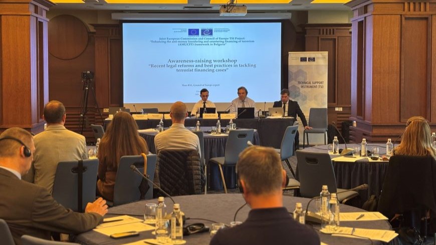 Raising awareness of recent legal changes to terrorist financing offences and the impact on practitioners in Bulgaria