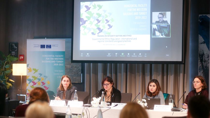 Raising awareness of Albanian political advisers on integrity matters and ethics rules