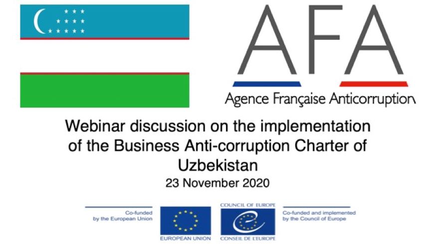 Webinar on the implementation of the Business Anti-corruption Charter of Uzbekistan