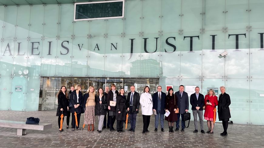 Study visit to Belgium and the Netherlands on processing of Money Laundering and Terrorism Financing Offences