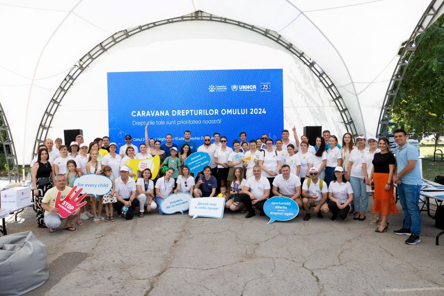 Promoting Human Rights Across Communities: Council of Europe Supports Human Rights Caravan Campaign in Ungheni