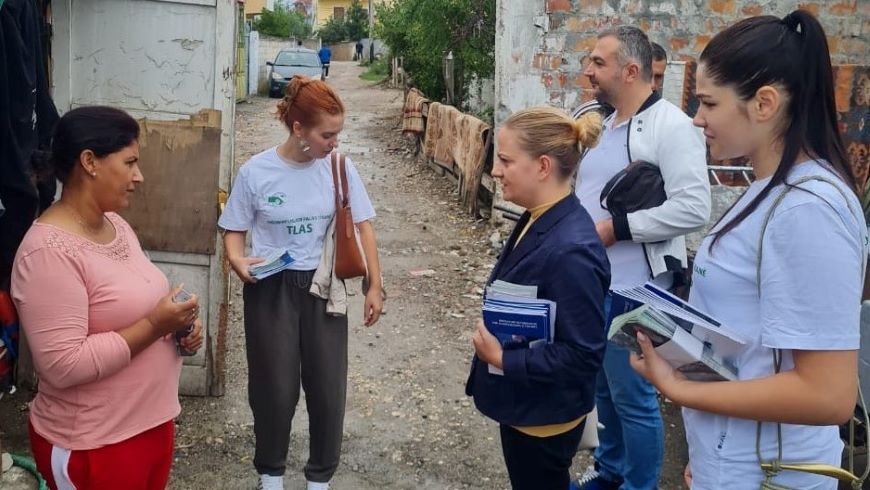 Helpline supports local communities in Albania, particularly the vulnerable ones, with free legal aid and property rights awareness