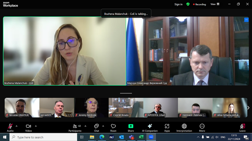 Procédures in absentia : le contexte de la guerre. Discussion d'experts basée sur une étude comparative de certains Etats membres du Conseil de l'Europe