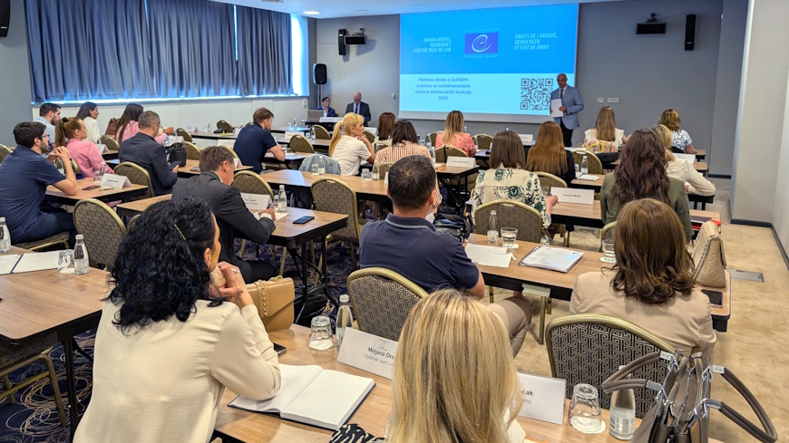 Newly appointed judges and prosecutors equipped to coherently apply the European Convention on Human Rights