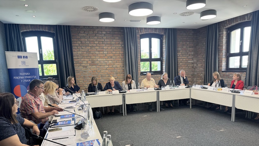 Second quarterly meeting of appellate courts and Supreme Court on civil case-law harmonisation held in Belgrade