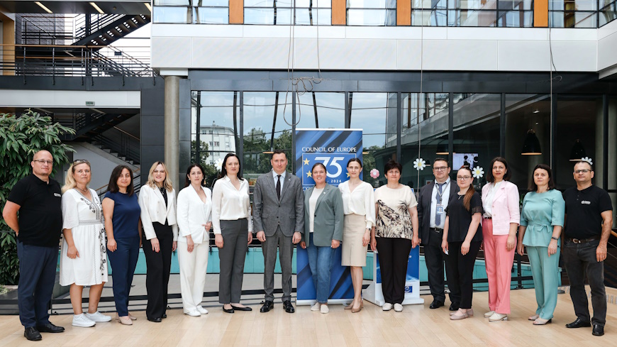 Representatives of the Moldovan Ombudsperson’s Office strengthen cooperation with the Council of Europe during a visit in Strasbourg